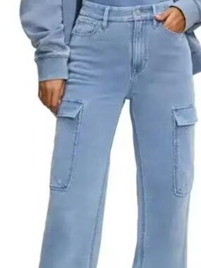 Good American Sweat Pants Jeans Size 15